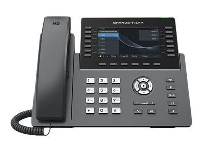 Grandstream GRP2650 - IP Phone - Nero - Cornetta cablata - In-band - Out-of band - Info SIP - Superv