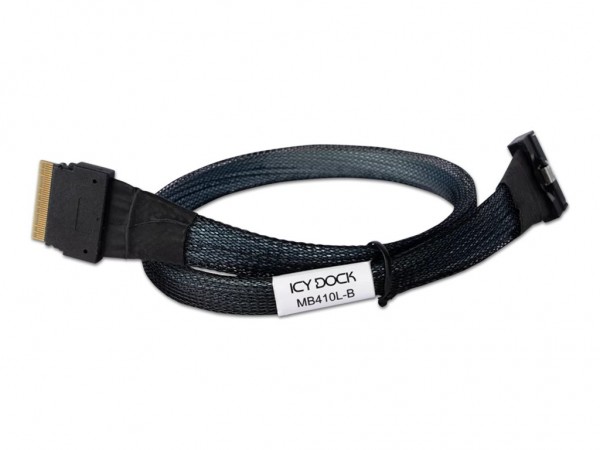 Icy Dock Kabel MCIO 8i SFF-TA-1016 zu SlimSAS SFF-8654 - Cavo - 0,5 m