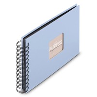 Hama Spiral-Album Fine Art 50 schwarze Seiten Lagune - Bürokleinmaterial