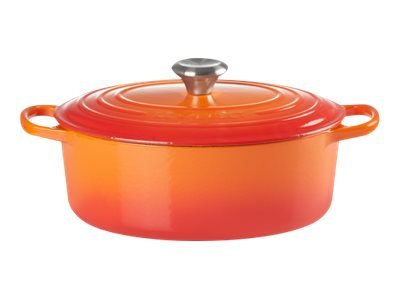 Le Creuset 21178270902430 - 4,1 L - Arancione - Ceramica - Gas - Induzione - Piastra sigillata - Ghi