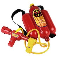 Theo Klein Fireman's water sprayer - net bag + header card