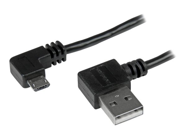 StarTech.com Cavo da Usb a micro USB con connettori ad angolo destro - M/M da 1 m Nero - 1 m - USB A