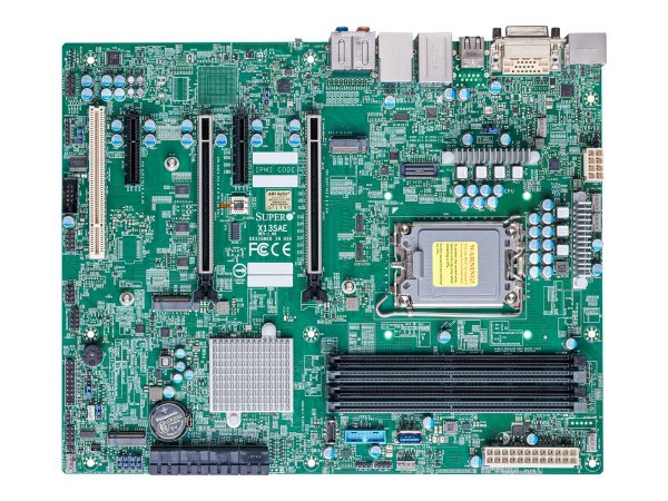 Supermicro X13SAE - Motherboard - ATX - LGA1700-Sockel - W680 Chipsatz - USB 3.2 Gen 1 3. - Scheda m