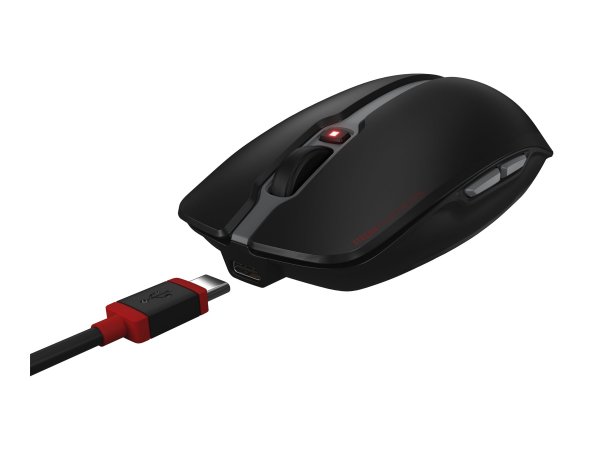 Cherry Stream Desktop Recharge - Full-size (100%) - Wireless - RF Wireless - AZERTY - Nero - Mouse i