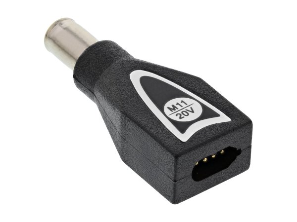 InLine Plug secondario M11 da 20V per IBM LENOVO. Dimensioni 7,9x5,4x12mm