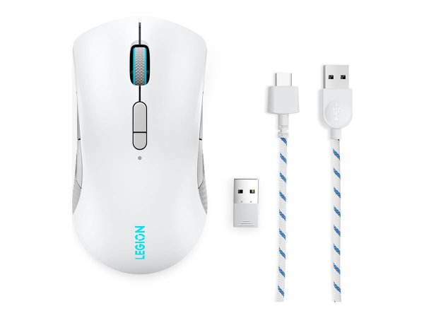 Lenovo Legion M600 Wireless Gaming - Ambidestro - Ottico - RF Wireless + Bluetooth + USB Type-A - 16