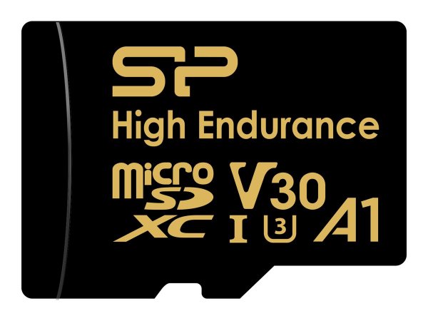 Silicon Power MicroSDXC High Endurance V30 With Adapter - Extended Capacity SD (MicroSDHC)