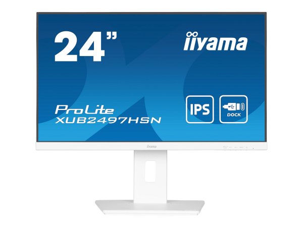 Iiyama 24 XUB2497HSN-W2 HDMI DP USB USB-C - Schermo piatto (tft/lcd) - 60,5 cm