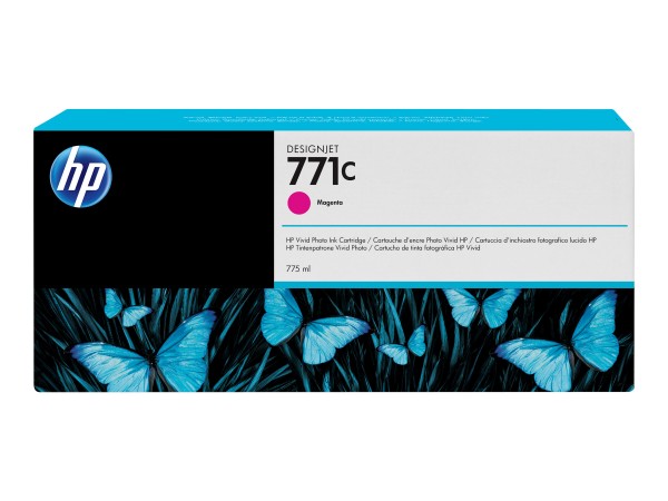 HP DesignJet 771C - Cartuccia di inchiostro Originale - Magenta - 775 ml