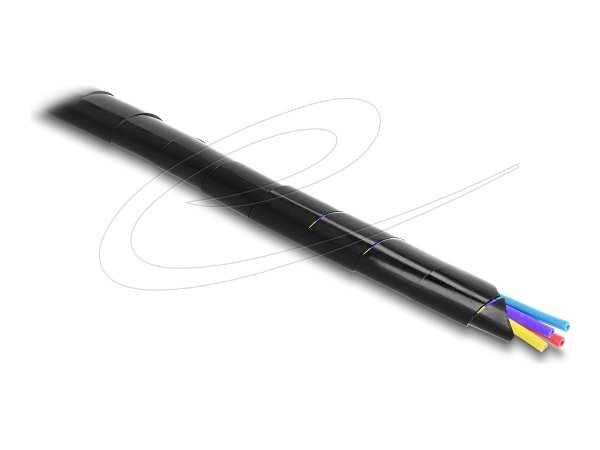 Delock Spiralschlauch 15 mm Durchmesser 10 m schwarz