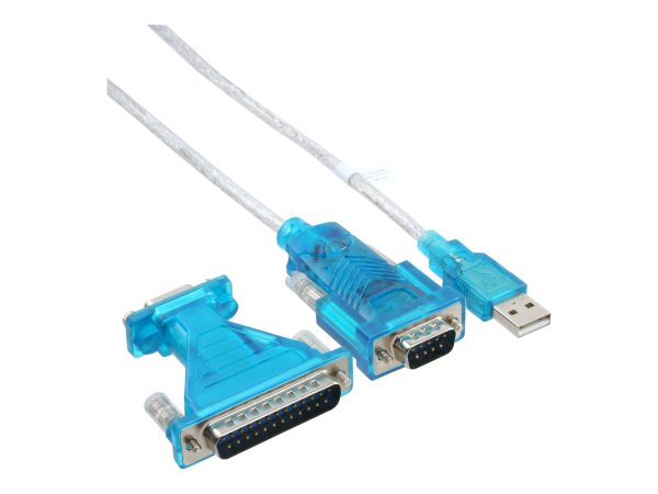 InLine Adattatore USB A / Seriale RS232 Sub-D 9pin - 1,8m con adattatore