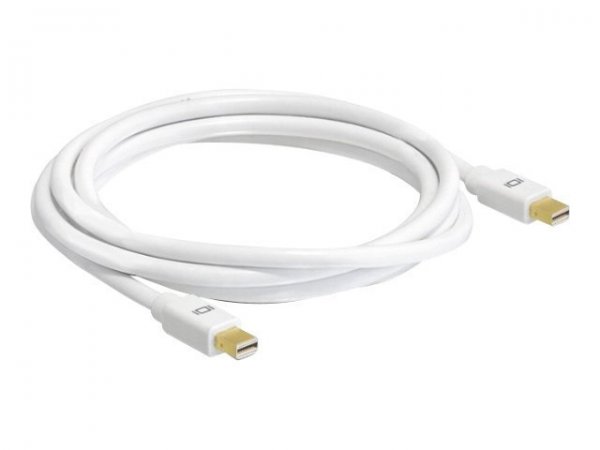 Delock 1.5m Displayport mini M/M - 1,5 m - mini DisplayPort - mini DisplayPort - Bianco - Oro - Masc