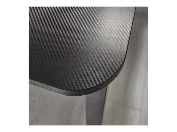XRocker Gaming Eckschreibtisch L-Form/Carbon Grau/Kabelmanagement