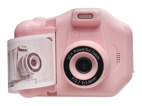 Inter Sales Denver KPC-1370P - Macchina fotografica digitale per bambini - 249 g - Rosa