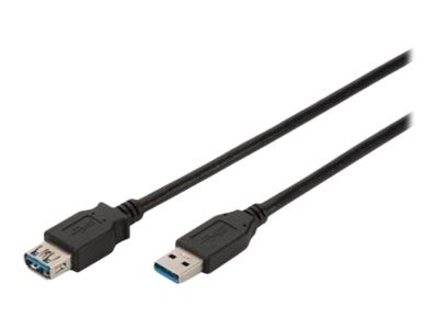 DIGITUS Cavo di prolunga USB-A - 3 m - 3 m - USB A - USB A - USB 3.2 Gen 1 (3.1 Gen 1) - Maschio/Fem