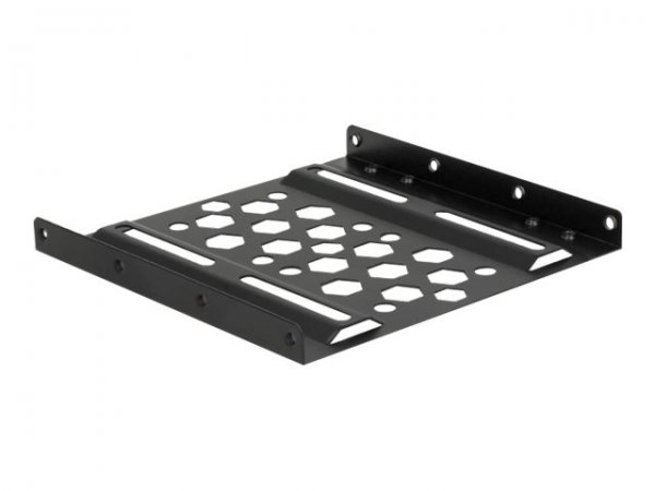 Delock Aluminium Einbaurahmen 2.5" zu 3.5" schwarz