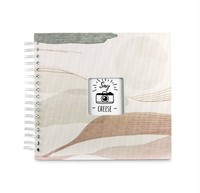 Hama Spiral-Album Watercolor 50 weiße Seiten Braun