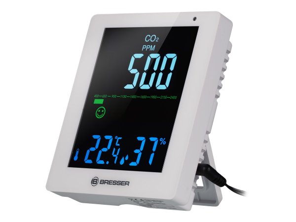 Bresser Optics 7004020GYE000 Luftqualitätsmessgerät Weiss