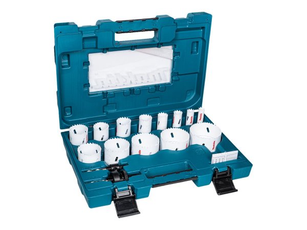 Makita D-63993 - Set - Trapano - Alluminio - Plastica - Acciaio - Legno - Bimetallo - High-Speed Ste