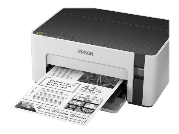 Epson EcoTank M1100 - 1440 x 720 DPI - 1 - A4 - 15000 pagine per mese - 32 ppm - Nero - Bianco