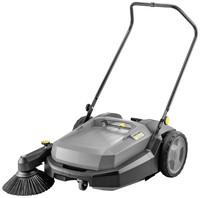 Kärcher Kehrmaschine KM 70/20 C grau/schwarz mit Seitenbesen