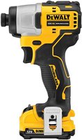 DEWALT DCF801D2-QW - Cacciavite a percussione - Impugnatura a pistola - 163 Nm - 435 mm - 350 mm - 1