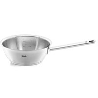 Fissler 084-148-20-100/0 - Rotondo - Pentola per sauté - Acciaio inossidabile - 230 °C - Acciaio ino