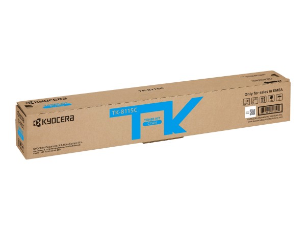 Kyocera TK 8115C - Cyan - Original - Tonerpatrone