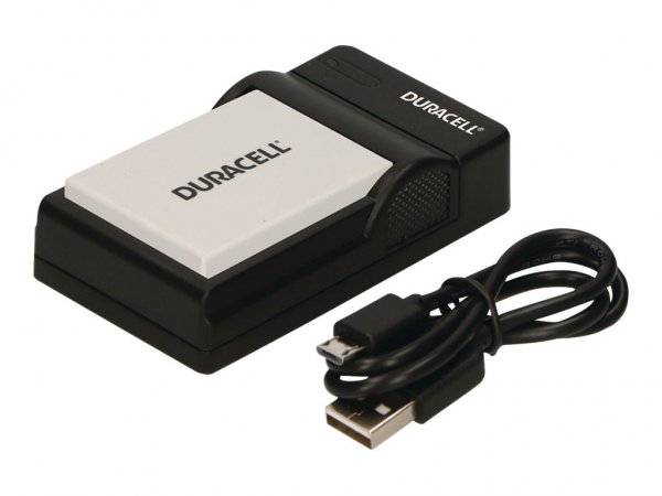 Duracell DRC5900 - USB - Caricabatteria per interni - Canon LP-E8 - Nero - 5 V - 5 V