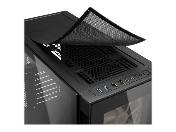 Sharkoon TG5 Pro RGB - Midi Tower - PC - Nero - ATX - micro ATX - Mini-ITX - Acciaio - Vetro tempera