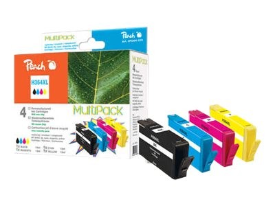 Peach Patrone HP Nr.364XL MultiPack REM KOM - Compatibile - Cartuccia di inchiostro