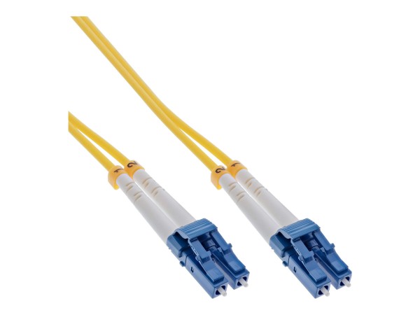 InLine Cavo Duplex - LC/LC 9/125µm - Fibra Ottica OS2 - 1m