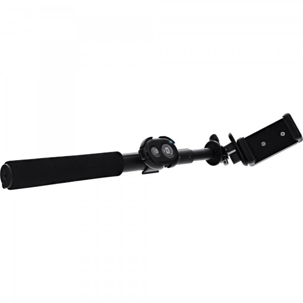 InLine Selfie Stick per cellulare - trigger Bluetooth - nero - alluminio - 0,75 m