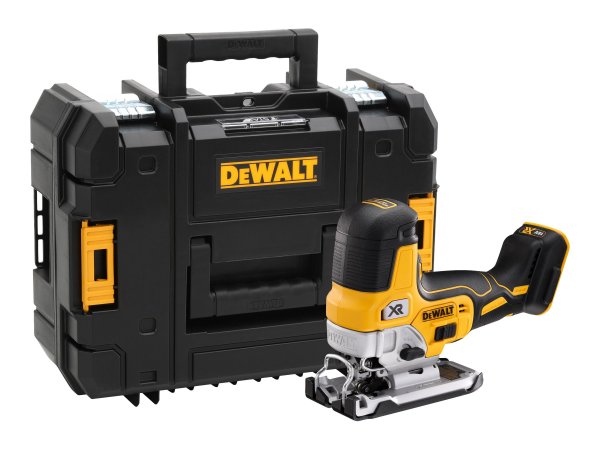 DEWALT DCS335NT - Nero - Giallo - 45° - 3200 spm (fogli per minuto) - 13,5 cm - 1000 spm (fogli per