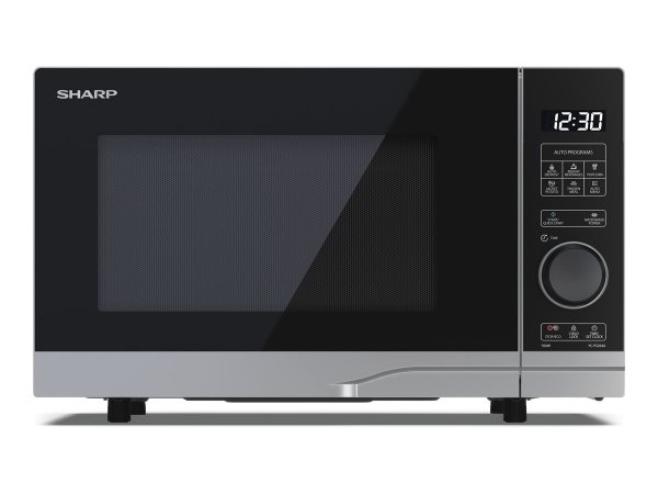Sharp YC-PS204AE-S Mikrowelle Silber - Kapazitaet 20 Liter