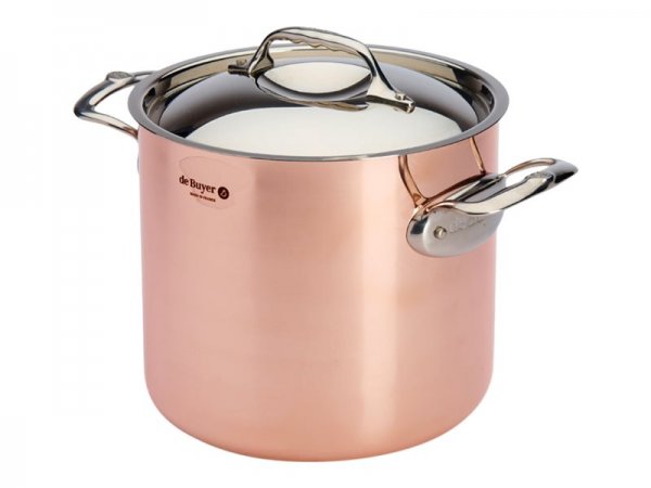 de BUYER PRIMA MATERA - Rame - Acciaio inox - Ceramica - Gas - Induzione - Francia - 21,3 cm - 230 m