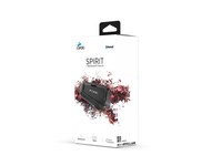 Cardo Spirit motorcycle intercom 2 channels Black