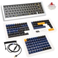 Ducky Outlaw 65 Gaming Tastatur Barebone - silber ANSI - Tastiera