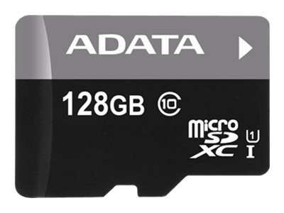 ADATA Premier - 128 GB - MicroSDXC - Classe 10 - UHS-I - 85 MB/s - 25 MB/s
