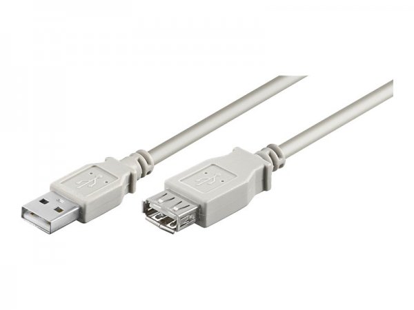 Goobay Kabel USB 2.0 Verlängerung s/B - Cavo - Digitale/dati