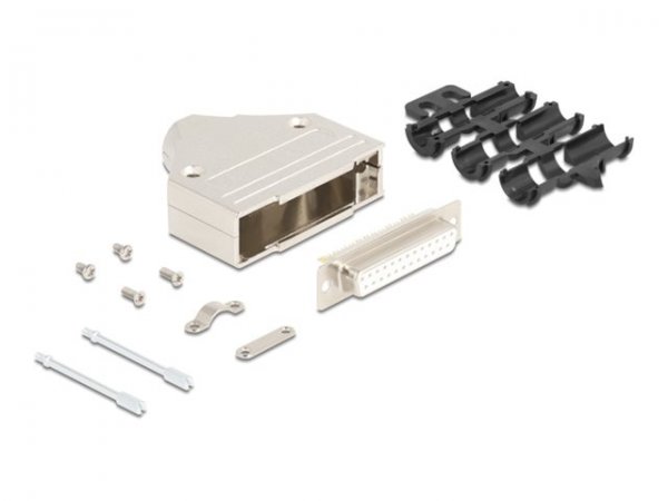 Delock Steckergehäuse Sub-D aus Metall Buchse - Cavo - Rete