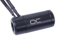Alphacool 17558 - Indicatore di flusso - Acetale - Nero - 1/4" - 58 mm - 25 mm