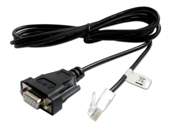 APC AP940-0625A - DB9 - RJ45 - 2 m - Nero