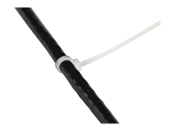 StarTech.com Fascetta Fermacavi da 10cm - Fascetta in Plastica Stringicavo Larga 2mm - Diametro del