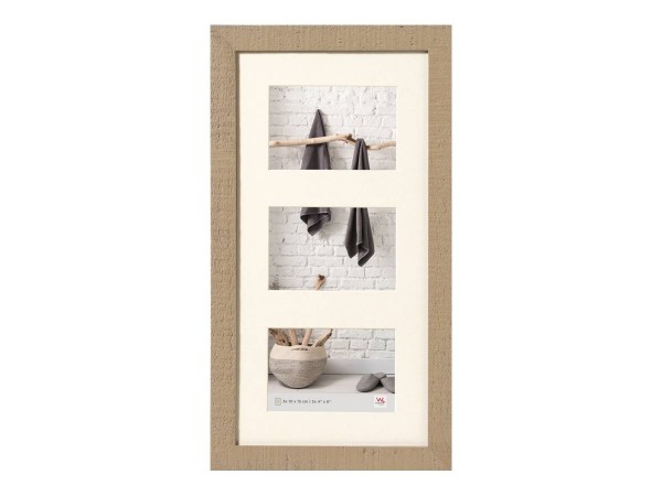 walther design HO338C - Cornice per foto multipla - Beige - 13 x 18 cm - 13 x 18 cm