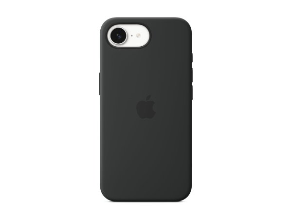 Apple iPhone 16e Silicone Case Black