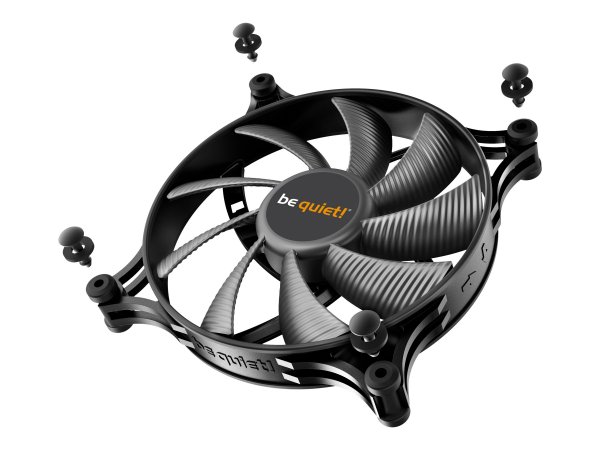 Be Quiet! Shadow Wings 2 140mm PWM - Ventilatore - 14 cm - 900 Giri/min - 85 m³/h - Nero