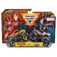Spin Master Monster Jam Marvel Iron Man Vs. War Machine Monstertruck e