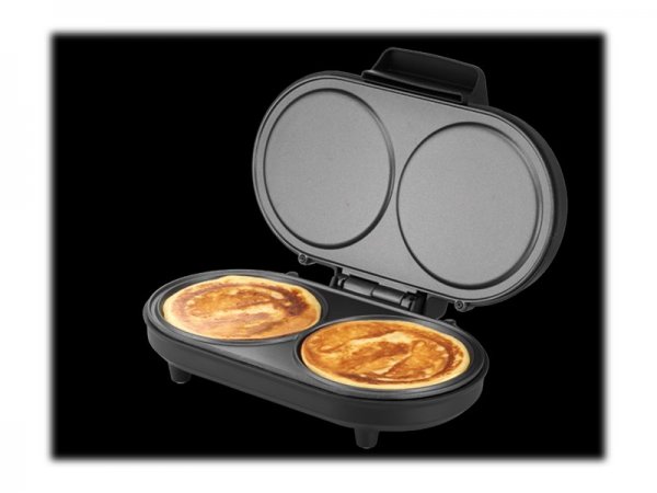 UNOLD 48165 - 2 crepe - Nero - Acciaio inox - 13,5 cm - Alluminio - Manopola - 0,75 m