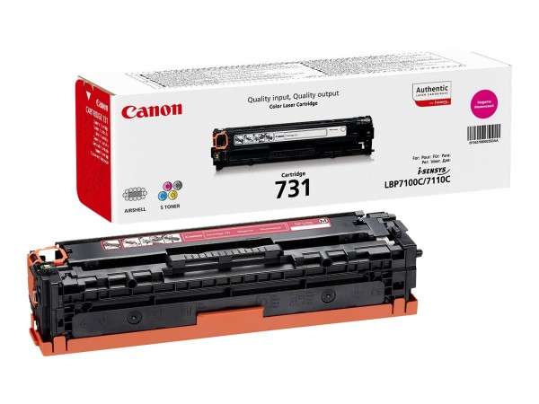 Canon Toner 731M 731 Magenta 1 - Originale - Unità toner